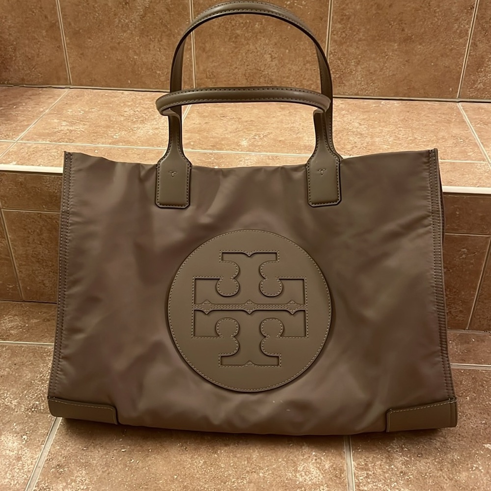 Tory Burch Ella beige tote